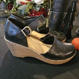 Born mary jane closed toed shoes 4 inch heels